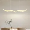 Kronleuchter Nordic Licht Luxus Kreative Acryl Guide Platte LED Kronleuchter Moderne Einfache Streifen Bar Cafe Restaurant Tisch