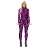 Thema Kostuum 2023 vrouwen rollenspel jumpsuit Sexy 3D gedrukt cos futuristische kleding jumpsuit J231024