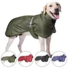 犬のアパレル冬の温かい大きな犬の服を倒すジャケットの厚い犬をコートする風力発電犬服