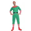 cosplay Eraspooky 2019 Costume da elfo di Natale verde Vestito da Babbo Natale per adulti Cosplay Vestiti coordinati per la famiglia Bambini Festa di Capodanno Outfitcosplay