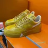 2023-Designer sneaker trainer sapatos casuais lona couro abloh branco verde vermelho azul carta sobreposições plataforma de moda homens mulheres