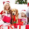 Hundehalsbänder, Haustier-Fliege, Weihnachtskrawatten, Kragen, verstellbar, großer Hals, Pflegezubehör für Welpen, Katzen, Haustiere