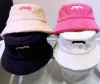 Lamb Wool Bucket Hat C Beanie winter hat Casquette Warm Furry Hat for Women Thick Outdoor Wide Brim Hats Pink Baseball Caps men bonnet