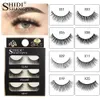3pairs/Lot Messy 3D Mink Lashes Fluffy Wispy Natural Eyelashes Makeup Korean 10mm Lashes Cils Eyes Cosmetic