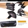 Makeup Tools Gift Bag Of 24 pcs Brush Sets Professional Cosmetics Brushes Eyebrow Powder Foundation Shadows Pinceaux Make Up 231024