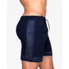 Gym Kleidung Mann Sport Offene Schritt Hosen Doppel Reißverschlüsse Atmungsaktive Mesh Ouvert Shorts Sweatshorts Erwachsene Party Kostüm Outdoor Fitness