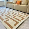 Designer rug Carpets Acrylic Household Brand Light Luxury Living Room Coffee Table, Bedroom, Bedside Handmade High-end Full Coverage Carpet Customized Thickening