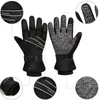 Ski Gloves Winter Ski Gloves Waterproof Thinsulate Thermal Gloves Full Finger Warm Cycling Gloves for Skiing Motorcycle Snowboard 231021