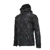 Chaqueta táctica de piel de tiburón para hombre, chaqueta táctica de forro polar, militar, impermeable, de combate, con capucha, cazadora de caza, abrigos 3XL