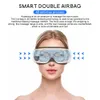 Masajeador de ojos 6D Smart Airbag Vibración Cuidado Instrumento Comprimir Bluetooth Masaje Gafas Fatiga Bolsa Arrugas vdcrtf 231023