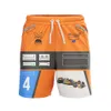 2023 nuovi pantaloni della squadra F1 pantaloncini estivi pantaloncini da corsa sportivi per il tempo libero pantaloni da spiaggia