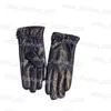 Classic Women Gloves Sheepskin Gloves and Wool Touch Screen Rabbit Skin Cold Resistant Outdoors Warm Five Finger Gloves