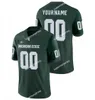 Ameer Speed Bryce Baringer MSU Fußball Trikot 31 Darqueze Dennard 8 Kirk Cousins 26 Clinton Jones 24 Leveon Bell 48 Percy Snow 95 Bubba Smith 2023 genähte Trikots