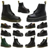 2024 Top Winter Markenstiefel Designerstiefel Dr Martins Knöchel Plateaustiefel Leder schwarz Martin Halbstiefel Knie klassische Outdoor Western Schneestiefel Winterstiefel