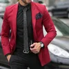 Men's Suits Black Men 2023 Wedding Tuxedo For Man Blazer Latest Coat Pants Peaked Lapel 2Piece Terno Masculino Costume Homme Mariage