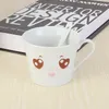 Kubki Przyjaciele kawa ceramiczna kubek uśmiechnięta twarz twarz kreskówka mleczna herbata urocza napój ZM120106 231023