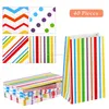 Geschenkpapier Party Papier zugunsten Taschen Kinder Goodie Kraft Candy Treat für Geburtstag Hochzeit Weihnachten Regenbogenfarben Drop Lieferung Amfbm