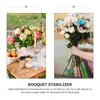 Decorative Flowers Wedding Table Top Display Stand Flower Arrangement Rack Iron Bouquet Holder Artificial