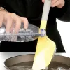 Partihandel extra stor silikonkräm bakning skrapa 34 cm non stick smör spatula smidigare spridare värmebeständig cookie bakverkskrapa