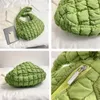 Evening Bags Quilted Puffy Tote Bag Padded Crossbody For Women Pleated Bubbles Cloud Shoulder Large Ruched Handbags