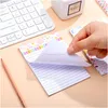 Notes Fun Pattern Designs Pads Assorted Notepads Cute Paper Note Small Scratch Memo Pad Funny Gifts Office Supplies For Women Work Des Amlmx