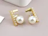 Realfine888 Stud Earrings FD F is Frist Earring Iconic Jewelry Luxury Designer Jewellery For Woman With Box