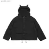 Piumino da uomo Parka da uomo caldo con cappuccio Parka da donna di alta qualità Compass Wind imbottito in cotone Cappotto da esterno invernale impermeabile in nylon Capispalla unisex Q231024