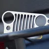 Hohe Qualität Schlüsselanhänger Schlüsselanhänger Edelstahl Grill Schlüsselanhänger Schlüsselanhänger für Jeep Grill Schlüsselanhänger CJ JK TJ YJ XJ New ZZ