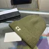 Topp Cel1ne Beanie Skull Caps Designer Sticked Hats Ins Popular Canada Winter Hat Classic Letter Goose Print Knit Högkvalitativ Många färger 474