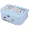 Cadeau Wrap Boîte de rangement pour enfants Couvercle décoratif Po Valise Carton Mini Enfants Jouet Bébé