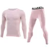 Andere Sportartikel Herren Langarm-Trainingsanzüge GYM Fitness T-Shirt Leggings Herren Sport Laufset Yoga Skifahren Basketball Fußball Kleidung Anzug 96 231023