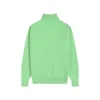 23ss maglione in maglia da donna classico Big Knitwear Knitwear Men Women Designer Siger Magile Self Turtleneck Pullover Knitshirt Top a maniche lunghe