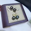 Stud Earrings Natural Freshwater Pearl Classic S925 Sterling Silver 18K Gold For Women TN170