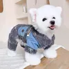 Vêtements de chien petite combinaison hiver automne pull chaud animal de compagnie mignon desinger vêtements chiot veste douce chat pyjamas caniche Yorkshire maltais