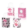 Cadeauverpakking BD165 12PCS Cowgirl Disco Party Touw Kraftpapier Handtas