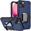 Armor Kickstand Telefonfodral för iPhone 15 14 13 12 11 Pro Max XR XS 6 7 8 Plus Multi-Function 360 Protection Chock Superture Case