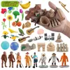 Other Toys Newst Simulation Architecture Musical Instrument Model Fruit Action Bird Figures Figurines Educational toy for Children Kid GiftL231024