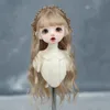 Poupées 30cm poupée frange queue bouclée doux Mohair adapté for16BJD jouet accessoires 67 pouces cheveux 231024