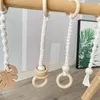Cadeau cadeau 4pcs jouets de gymnastique pour bébés jouets de fitness pour bébés ornements suspendus décorations de chambre d'enfants