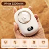 Autre maison Jardin Mini ours Rechargeable Hand Whather Temperature Display 2 in 1 Artefact Multiforpose 520010000mAh Outdoor Mssieur 231023