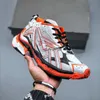 Buty designerskie Paris Runner 7.0 Sneakers transmit wielokolorowy szary niebieski czerwony czarny fluo różowy burgundowy dekonstrukcja joggingowa 7 męskich damskich butów RTQS#