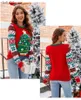 Damenpullover Frauen Weihnachten Frohe Weihnachten Ya Filthy Animal Pullover Unxi 2024 Neujahr Winter Pullover JumperL231024