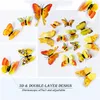 Wall Stickers Butterfly Decor 24/ 3D Butterflies For Party Decorations With Magnetsgold 24 Drop Delivery Ammme