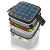 Stoviglie Pannello solare Bento Box Scomparti Contenitore frutta insalata Cell Sun Officina virtuale Alta definizione