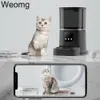 Gamelles pour chiens Mangeoires 3L 6L avec caméra vidéo, minuterie intelligente, bol automatique pour animaux de compagnie pour chats, chien, WiFi, distributeur Intelligent de nourriture sèche, bol d'enregistrement vocal 231023