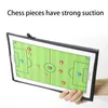 Bollar 54 cm Foldbar Magnetic Tactic Board Soccer Coaching Coachs Tactical Board Football Game Football Trainics Tactics Urklipp 231024