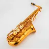 Francja Mark VI Alto EB Saksofon Nowy przylot Mosiądz Rose Gold Instrument muzyczny E-flat Sax z akcesoriami