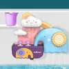 Baby Bath Toys Qwz Bath Toys Pipeline Water Spray Dusch Game Elephant Bath Baby Toy For Children Swimming Badrum Badande dusch Barn leksak 231024