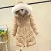 Trench da donna Parka Cappotto invernale 2023 Giacca imbottita in cotone Coreano inviato a superare Piumino imbottito con capispalla lunghi da donna