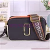 Designer Vrouwen Camera Tas Nieuwe 2023 Contrast Kleur Kleine Vierkante Tas Trend Brief Enkele Schouder Messenger Bags Groothandel 20127cm